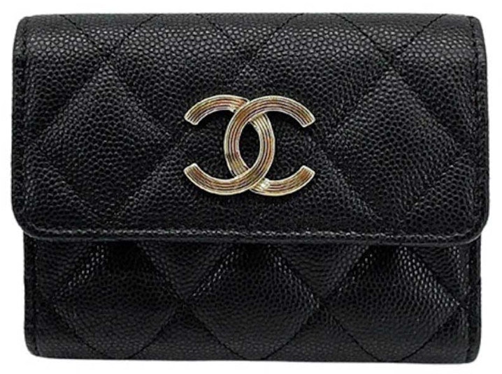 chanel-large-cc-logo-tri-fold-card-holder-black-ap-3141