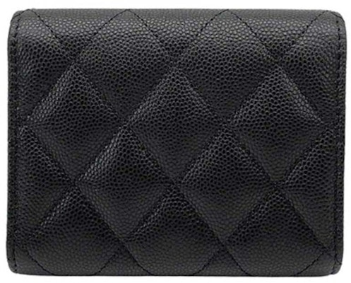 Chanel Tarjetero Negro Tri-Fold con Gran Logo CC (AP3141) Order Chanel Tarjetero Negro Tri-Fold con Gran Logo CC (AP3141)