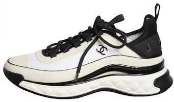 Chanel Leather Logo Low-Top Sneakers 'Beige Black' G39072-Y56144-0Q241 Chanel Leather Logo Low-Top Sneakers 'Beige Black' G39072-Y56144-0Q241