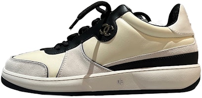 Buy (Women) Chanel Sneaker Low 'Logo Lace-Up - Beige Blue Buy (Women) Chanel Sneaker Low 'Logo Lace-Up - Beige Blue