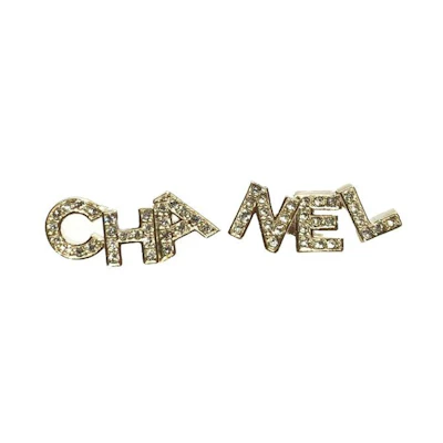 CHANEL Letter Logo Earrings AB4766-B04174-N8949