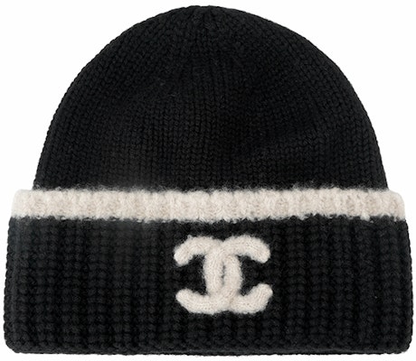CHANEL Beanie Rajut Cashmere Logo Unisex Hitam. AA9514B14325NR981 Buy CHANEL Beanie Rajut Cashmere Logo Unisex Hitam. AA9514B14325NR981