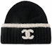 Buy CHANEL Beanie Rajut Cashmere Logo Unisex Hitam. AA9514B14325NR981