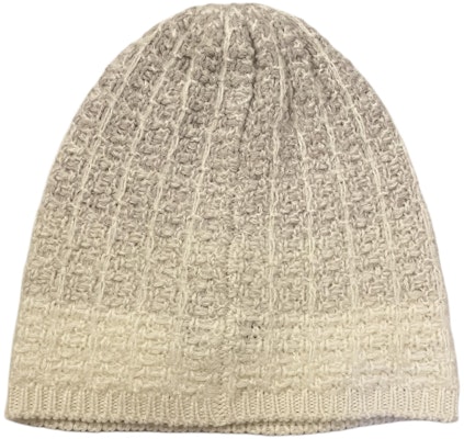 CHANEL Logo Design Cashmere Silk Knit Hat Unisex Couple Grey. AAA151B16972NZ058 Lookbook CHANEL Logo Design Cashmere Silk Knit Hat Unisex Couple Grey. AAA151B16972NZ058