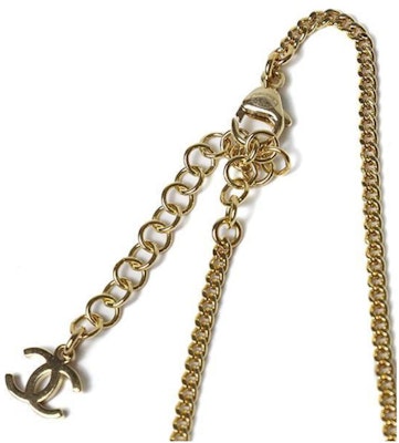 CHANEL Logo Design Necklace for Women - Gold. ABD538B16788 Details for CHANEL Logo Design Necklace for Women - Gold. ABD538B16788