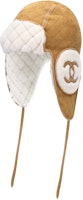 CHANEL Logo Design Shearling Hat 24N Fall/Winter Lambskin Unisex Beige Hat. AAA429B17953NZP71 CHANEL Logo Design Shearling Hat 24N Fall/Winter Lambskin Unisex Beige Hat. AAA429B17953NZP71