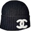 Lookbook CHANEL Logo Embroidered Knit Beanie - Unisex Black AAA590B1853194305