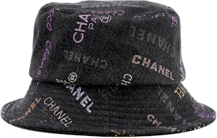 CHANEL Logo Print Cotton Bucket Hat Unisex. AA8086-B07868-94305 CHANEL Logo Print Cotton Bucket Hat Unisex. AA8086-B07868-94305