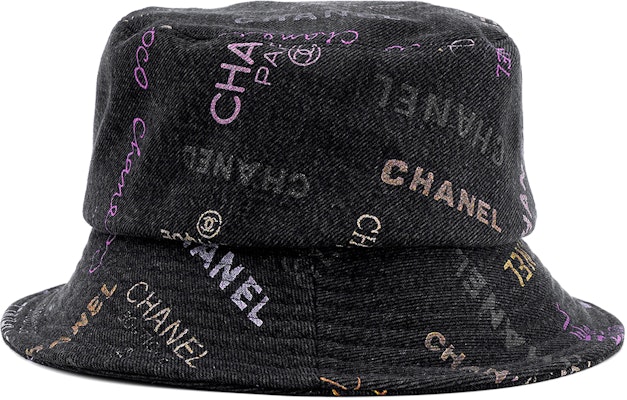 CHANEL Logo Print Cotton Bucket Hat Unisex. AA8086-B07868-94305 Order CHANEL Logo Print Cotton Bucket Hat Unisex. AA8086-B07868-94305