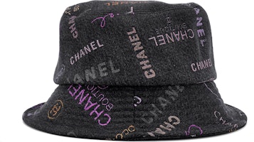 Sombrero de Cubo Unisex CHANEL de Algodón con Logo. AA8086-B07868-94305 Shop Sombrero de Cubo Unisex CHANEL de Algodón con Logo. AA8086-B07868-94305