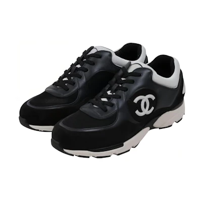 Chanel Low Top Lace-Up 'Black and White'