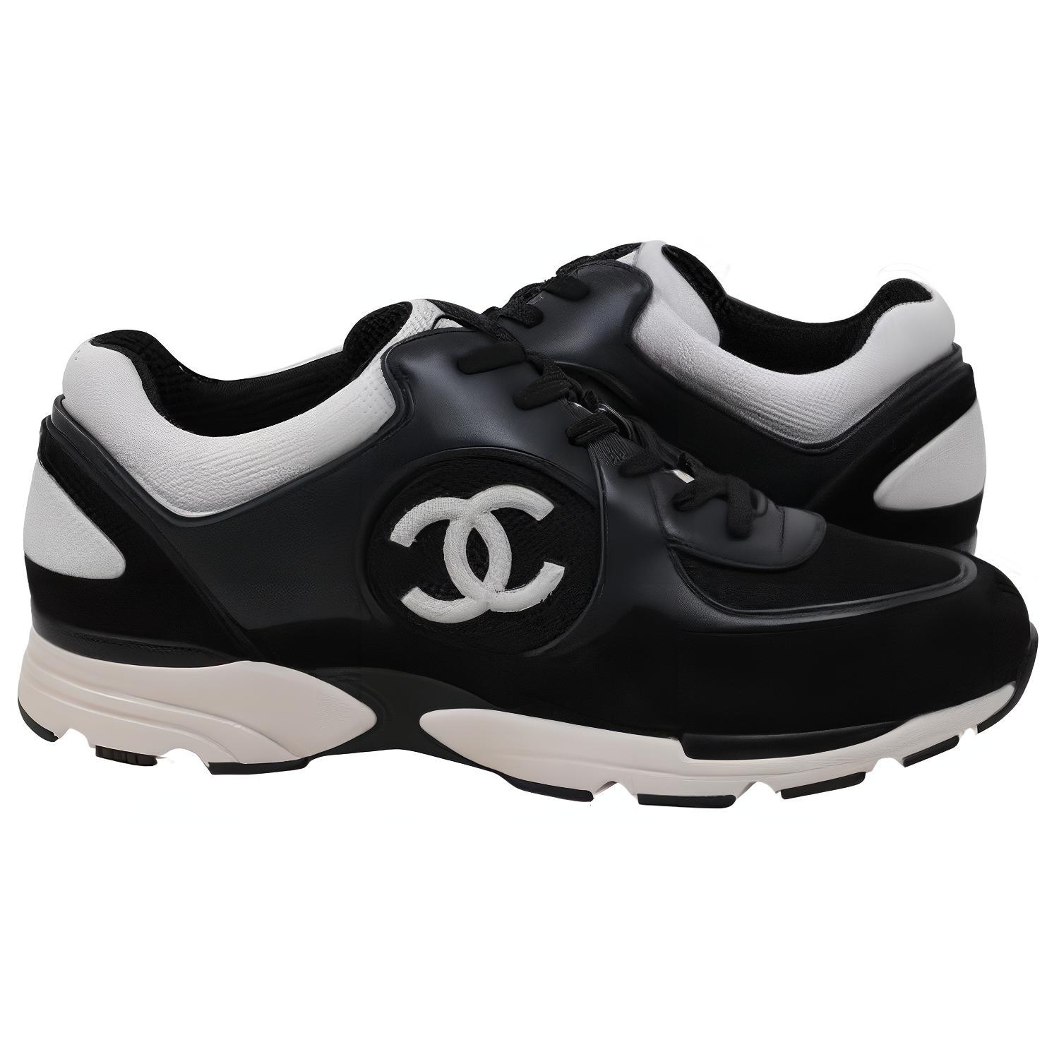 Chanel Low Top Lace-Up 'Black and White' 圖 3