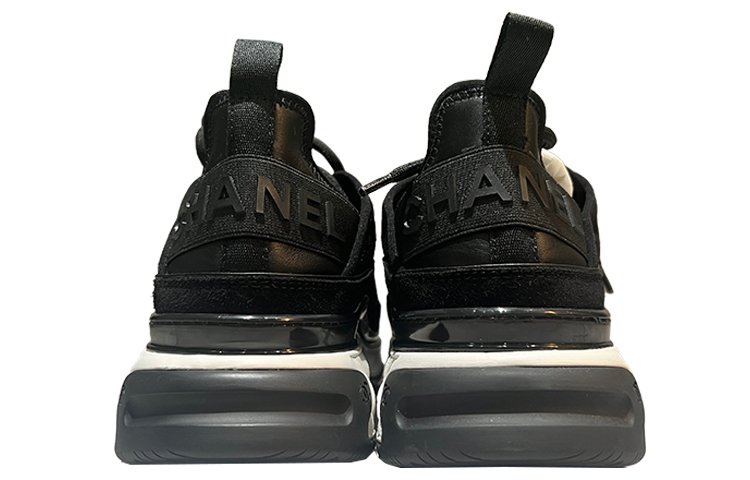 Shop Zapatillas Bajas Chanel 'Fashion Strap Negro' G45332-B14494-94305