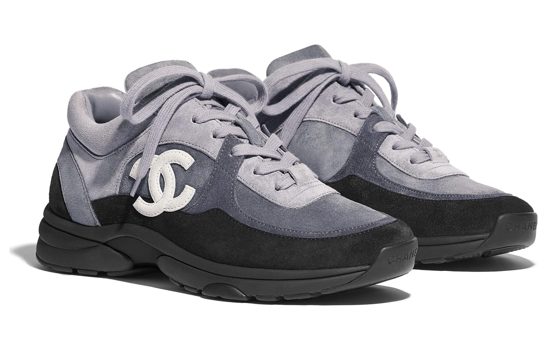 Chanel Low Top Trainer CC Grey 圖 3