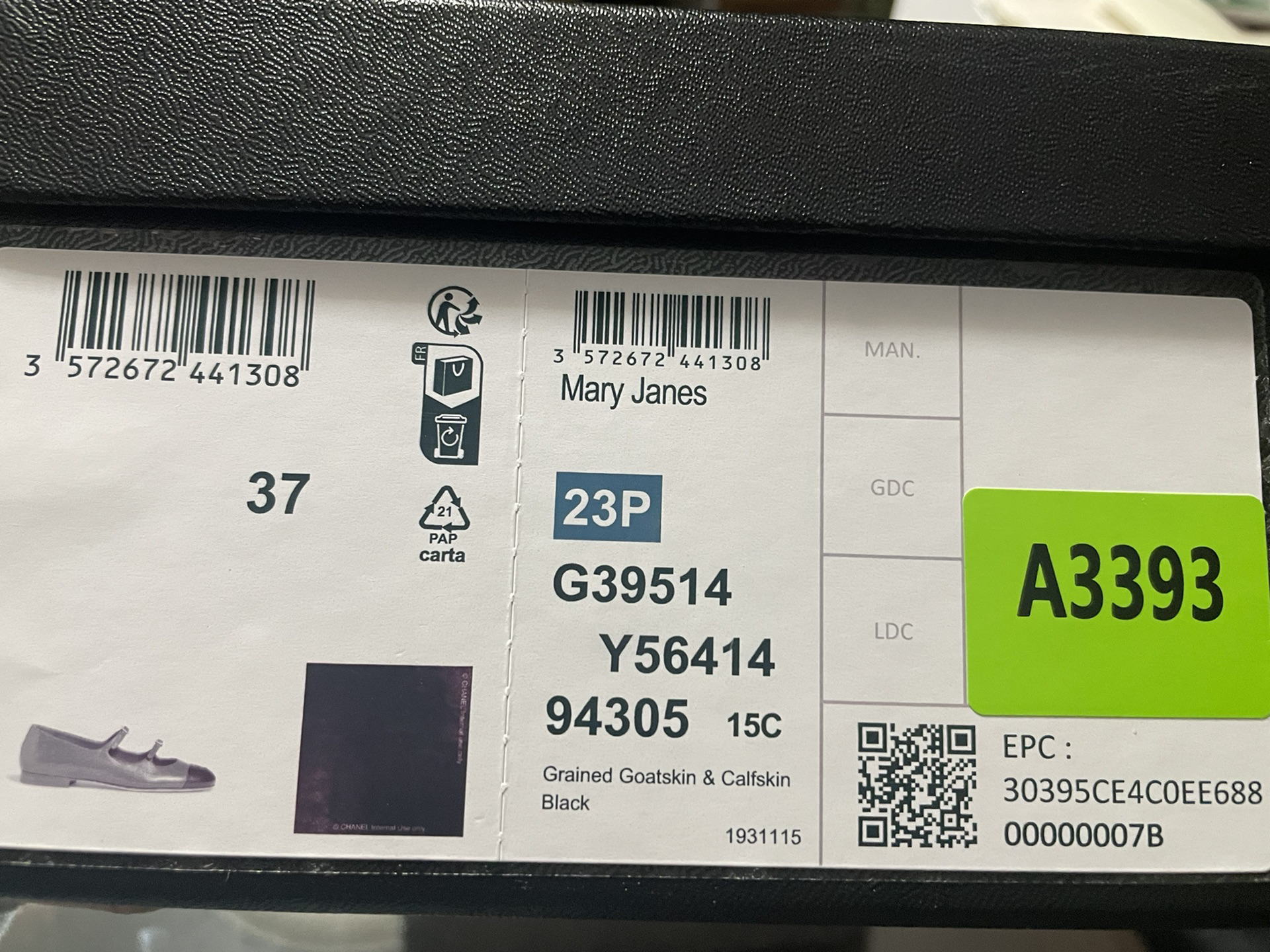 Chanel Mary Jane 'Classic Black' 圖 2