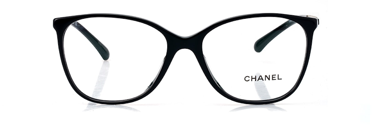 샤넬 메탈 체인 블랙 사각 안경 남녀공용 아이웨어 CH3408QA-C622 Lookbook 샤넬 메탈 체인 블랙 사각 안경 남녀공용 아이웨어 CH3408QA-C622