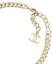 Lookbook Chanel Kalung Choker Logam Emas/Putih