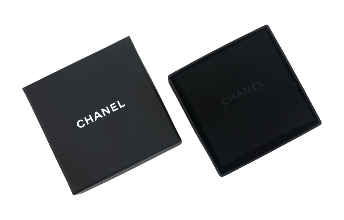 CHANEL Metal Crystal Wheat Ear Earrings Gold AB4495-B03619-N8053 圖 5