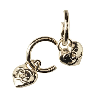 Chanel Metal Earrings AB9094 Gold