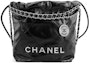 Buy シャネル ミニ22バッグ ブラック (AS3980)