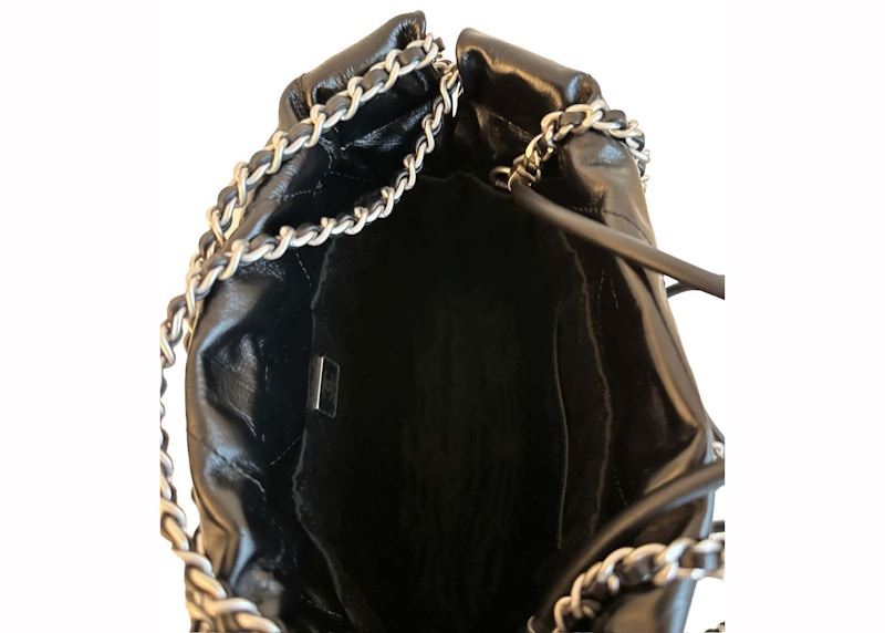 Lookbook シャネル ミニ22バッグ ブラック (AS3980)
