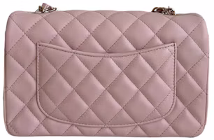 Order Chanel Mini Bolso Clásico de Solapa Rosa (A69900)