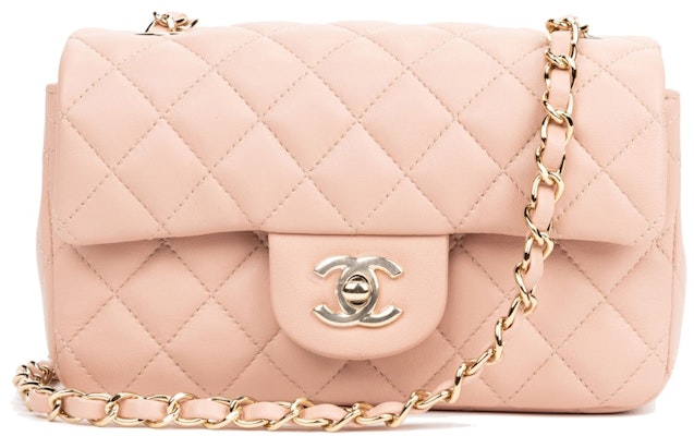 Chanel Mini Classic Single Flap Pale Pink Buy Chanel Mini Classic Single Flap Pale Pink