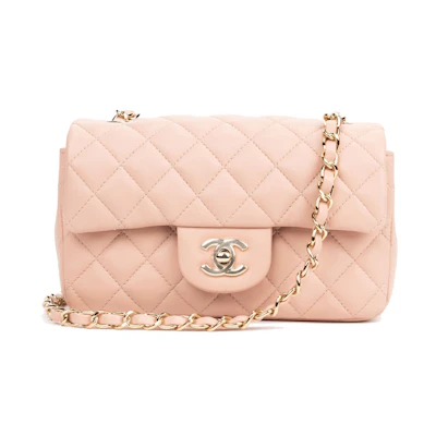 Chanel Mini Classic Single Flap Pale Pink
