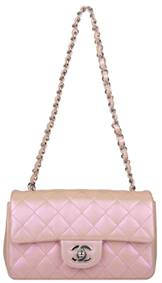 샤넬 미니 직사각 플랩 백 21 핑크 Lookbook 샤넬 미니 직사각 플랩 백 21 핑크