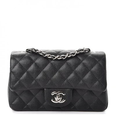 Chanel Mini Rectangular Flap Black Caviar Buy Chanel Mini Rectangular Flap Black Caviar