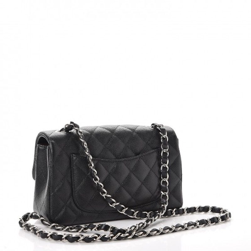 Chanel Mini Rectangular Flap Black Caviar 圖 2