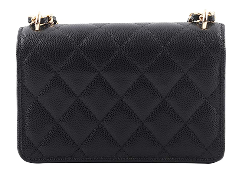 Chanel Mini Wallet On Chain with Bag Charm Black (AP3316-B10712-94305) 圖 2