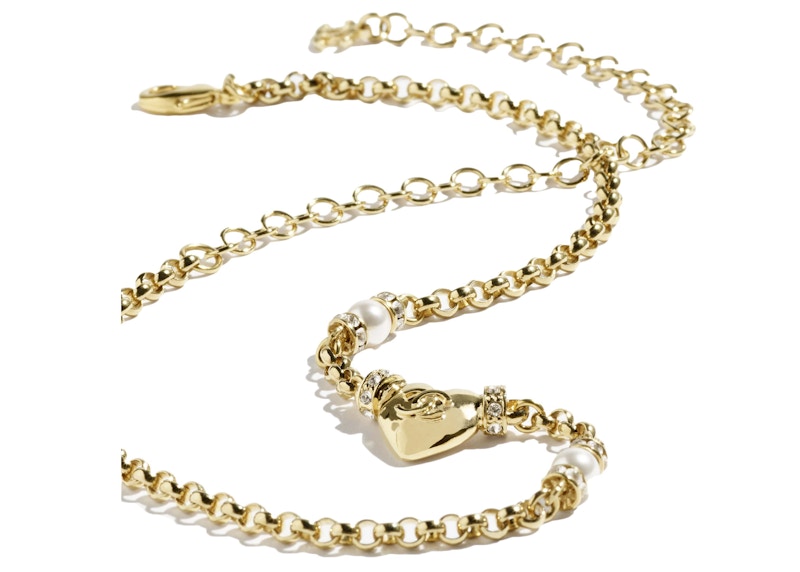 Chanel Necklace Gold/Pearly White/Crystal (ABD075 B16158 NW376) 圖 2