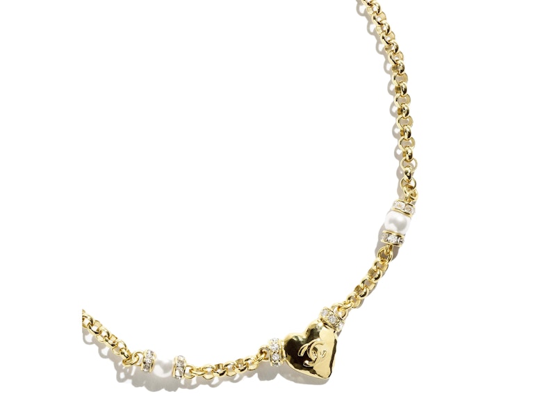 Chanel Necklace Gold/Pearly White/Crystal (ABD075 B16158 NW376) 圖 3