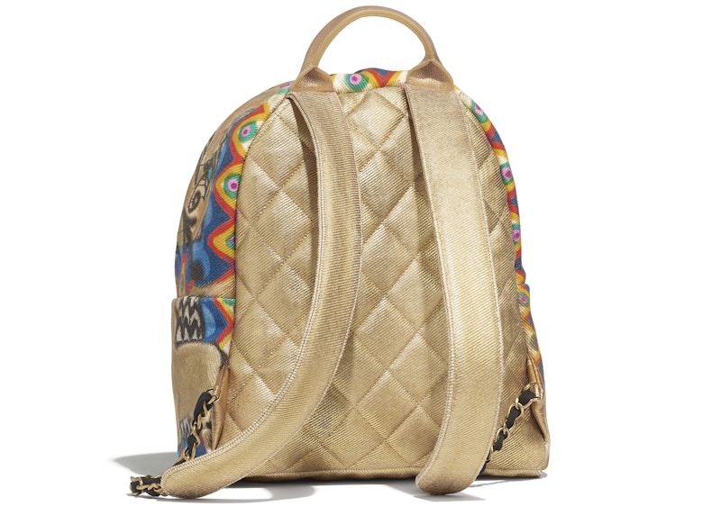 Chanel New Egypt Street Spirit Graffiti Backpack Multicolor 圖 2