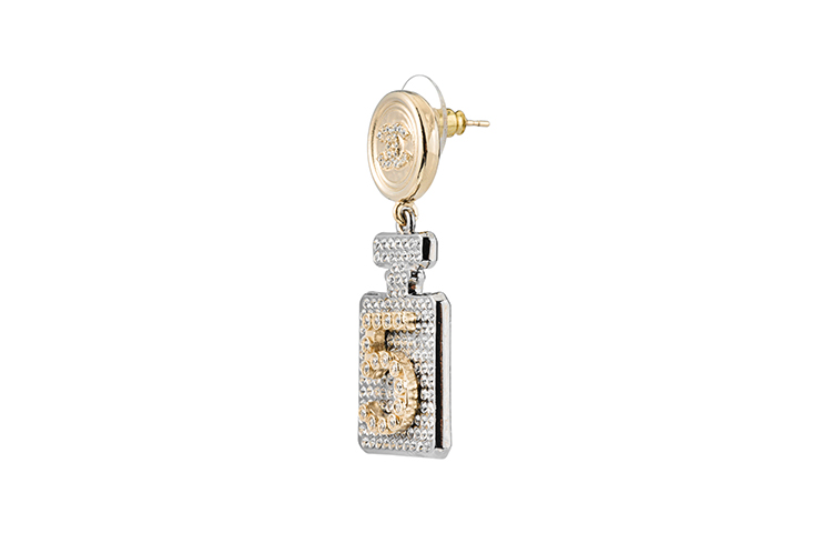 CHANEL No.5 100th Anniversary Rhinestone Perfume Bottle Earrings. AB6224-B05696-NC475 圖 3