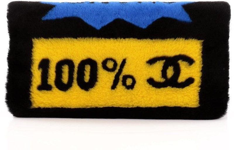 Chanel No 5 Comic Plush Clutch Black/Multicolor 圖 2