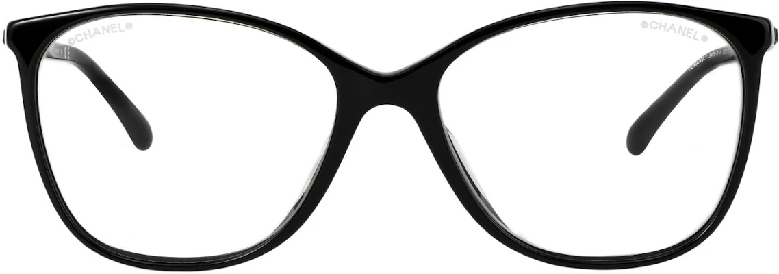 香奈儿防蓝光圆框眼镜 男女通用 黑色链条设计 CH3408QA-C622/SB Lookbook 香奈儿防蓝光圆框眼镜 男女通用 黑色链条设计 CH3408QA-C622/SB