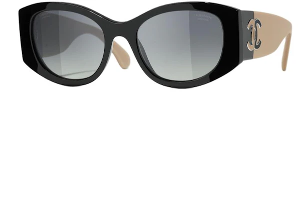 Cermin Mata Hitam Unisex CHANEL Logo Oval Acetate CH5524-C534/S8 Buy Cermin Mata Hitam Unisex CHANEL Logo Oval Acetate CH5524-C534/S8