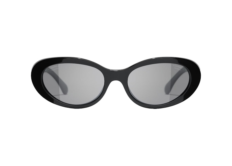 Chanel Oval Polarized Sunglasses Black (5515 C622/48) 圖 2
