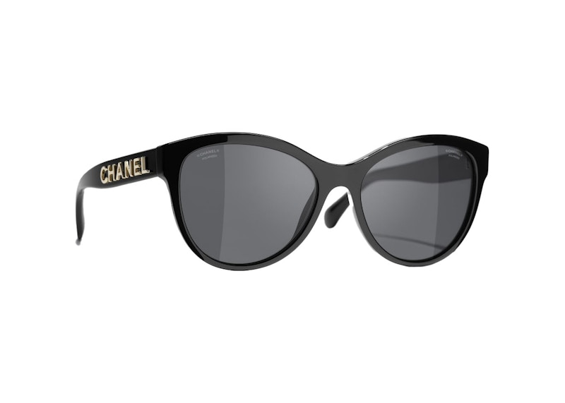 Buy Chanel Pantos Polarized Sunglasses Black (5458 C622/T8)