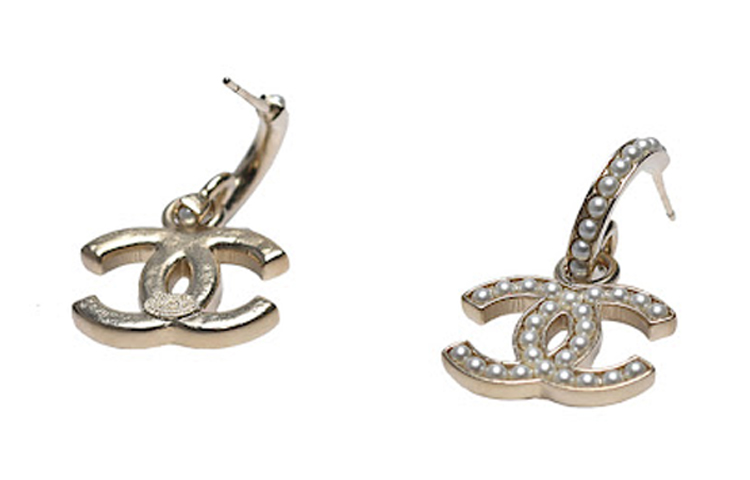 CHANEL Pearl Classic Double C Pendant Pearl Earrings Gold. AB5851-B04917-NB218 圖 3