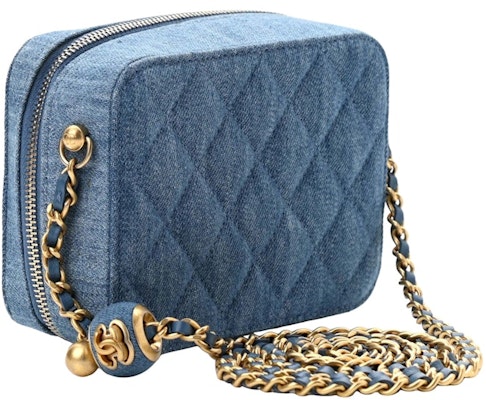 Chanel Pearl Crush Denim Camera Bag Blue (AP2463-B07306-NG353) Order Chanel Pearl Crush Denim Camera Bag Blue (AP2463-B07306-NG353)