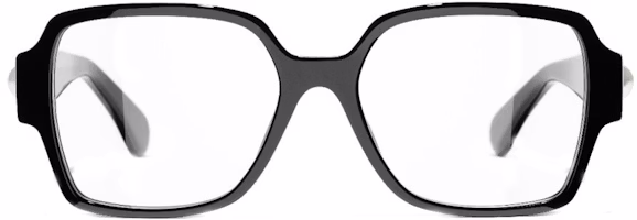 CHANEL Pearl Heart Square Optical Glasses Unisex Casual Comfort Style CH3438A C622 CHANEL Pearl Heart Square Optical Glasses Unisex Casual Comfort Style CH3438A C622