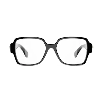 CHANEL Pearl Heart Square Optical Glasses Unisex Casual Comfort Style CH3438A C622