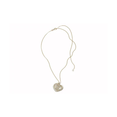 Chanel Pendant Necklace Gold/Crystal (ABC964 B16069 NW150)