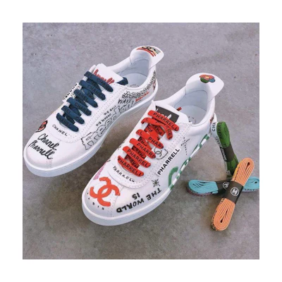 Chanel Pharrell Sneaker 'Graffiti White'