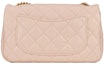 Order Chanel Beg Bahu Mini Quilted Rectangular Pearl Crush Beige Terang