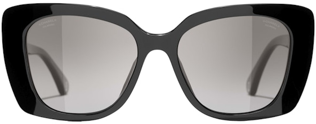 Chanel Rectangle Polarized Sunglasses Black (5504 C622/M3) Order Chanel Rectangle Polarized Sunglasses Black (5504 C622/M3)