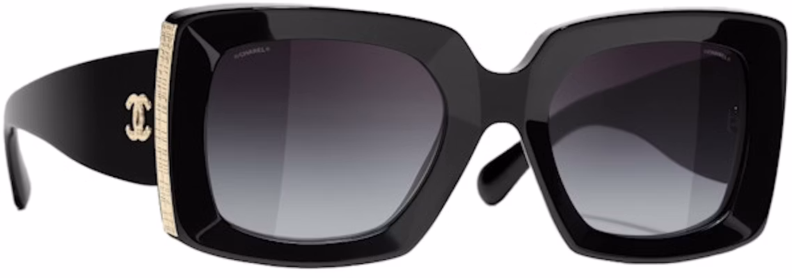 シャネル 長方形サングラス ブラック (5435 c622/S6) Buy シャネル 長方形サングラス ブラック (5435 c622/S6)